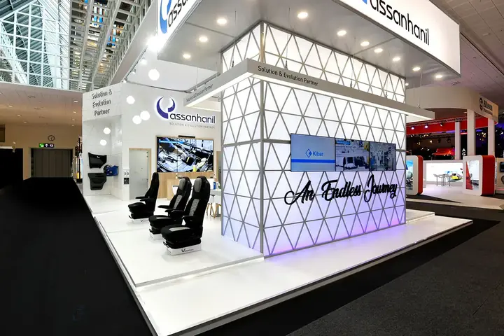 Messestand von Assan Hanil – IAA 2018