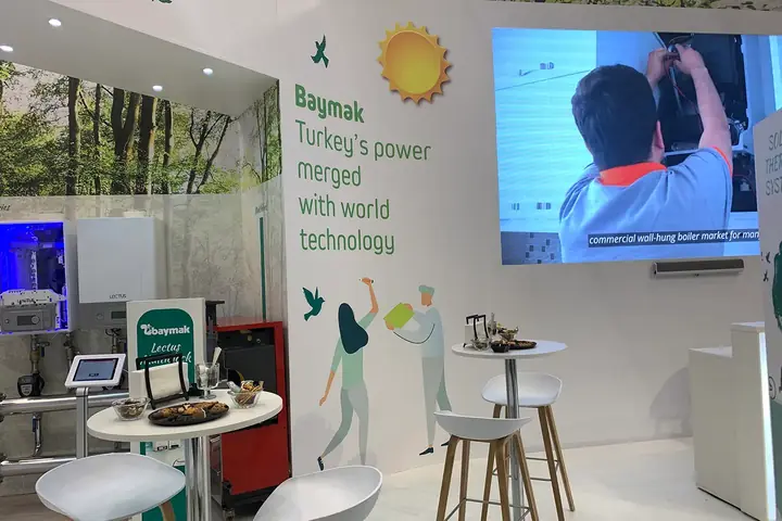 Baymak exhibition stand – ISH 2023, Frankfurt – image 6