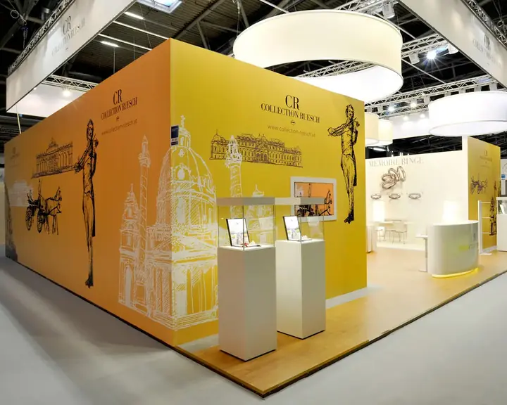 Messestand von Collection Ruesch – Inhorgenta 2018
