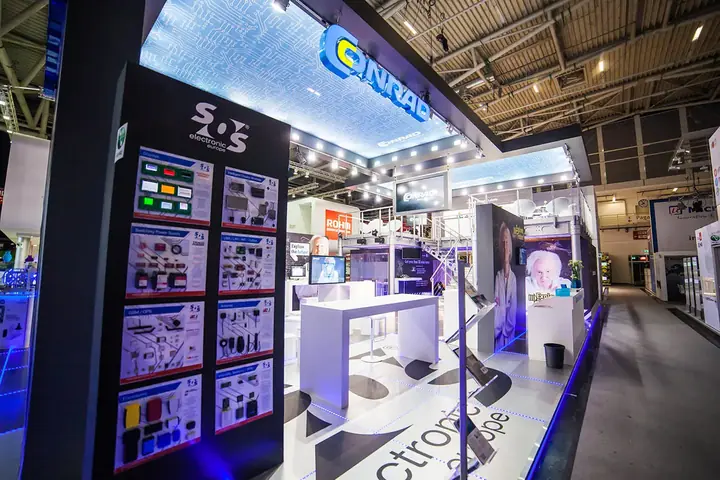 Messestand von Conrad Electronic – Electronica 2014, München – Bild 15