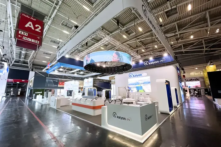 Kalyon PV exhibition stand – Intersolar 2023, Munich – image 6