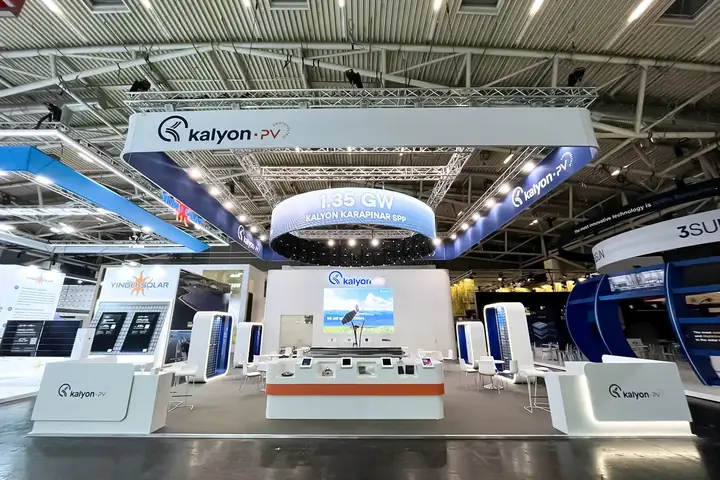 Kalyon PV exhibition stand – Intersolar 2023, Munich – image 7
