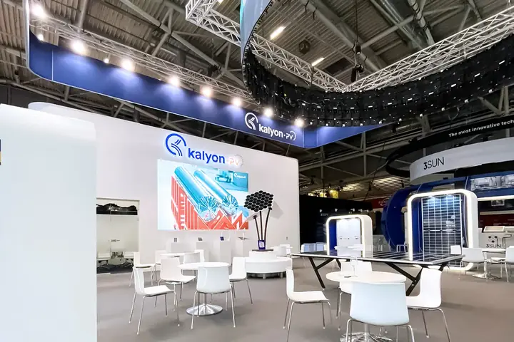 Kalyon PV exhibition stand – Intersolar 2023, Munich – image 8