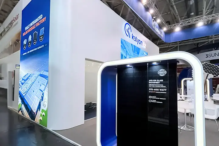 Kalyon PV exhibition stand – Intersolar 2023, Munich – image 9