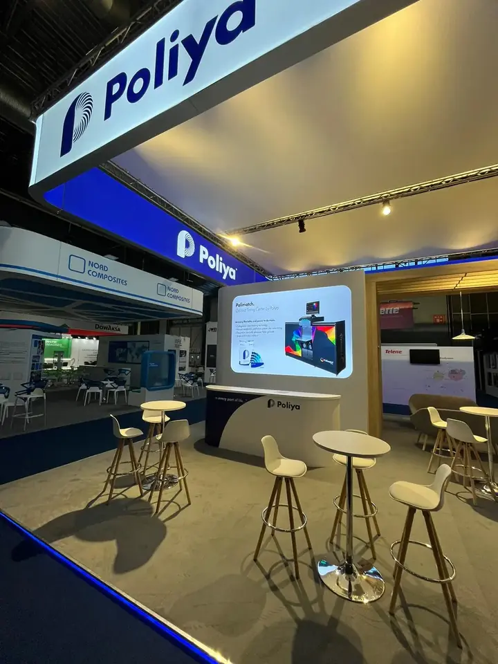 Messestand von Poliya – JEC Europe 2024, Paris – Bild 6