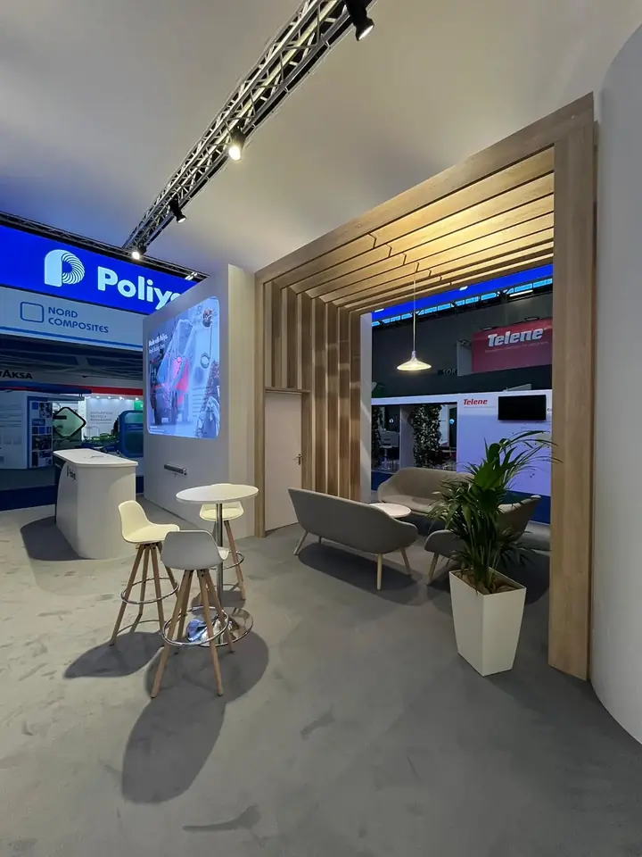 Messestand von Poliya – JEC Europe 2024, Paris – Bild 9