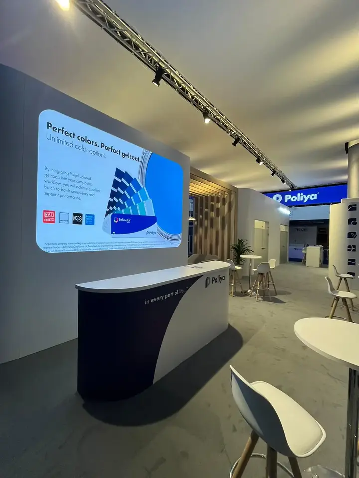 Messestand von Poliya – JEC Europe 2024, Paris – Bild 11