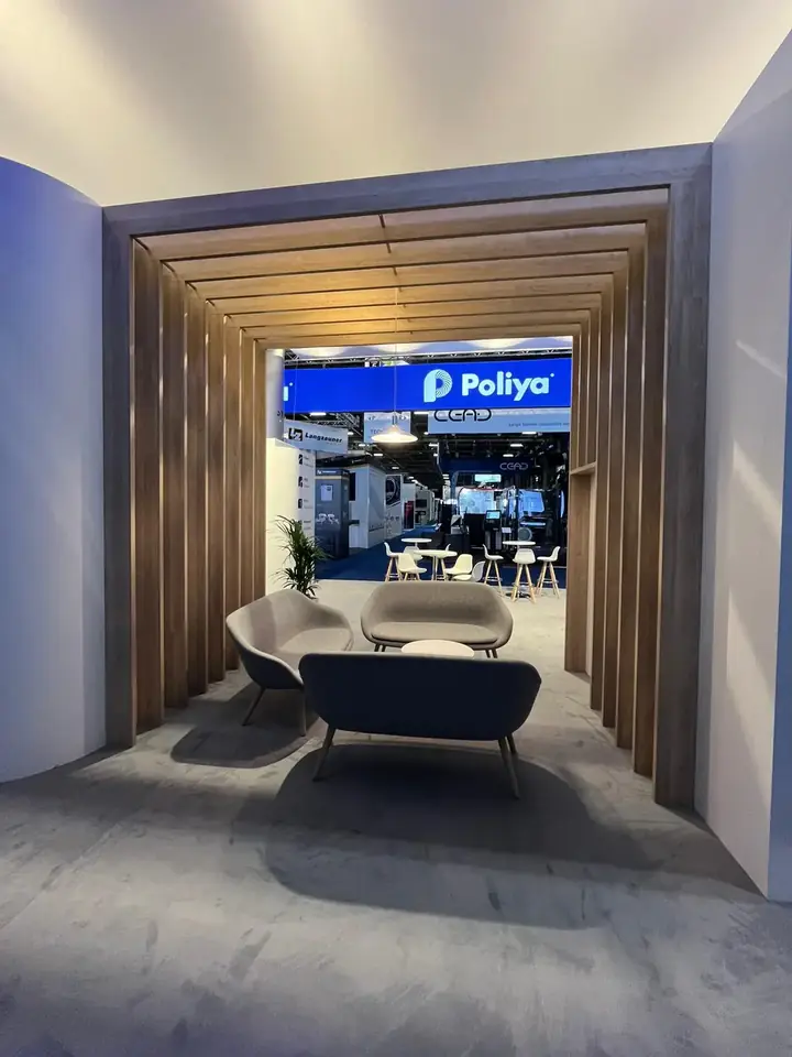 Messestand von Poliya – JEC Europe 2024, Paris – Bild 15
