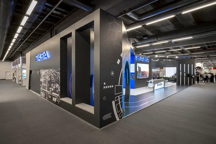 Messestand von SASA Polyester – Techtextil 2024, Frankfurt am Main – Bild 7