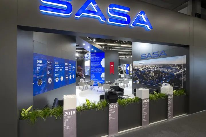 Messestand von SASA Polyester – Techtextil 2024, Frankfurt am Main – Bild 8